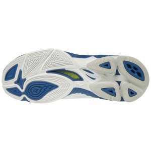 Mizuno Wave Lightning Z6 Mens Volleyball Shoes Canada - White/Blue